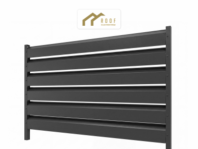 Ламели для забора RAL 9005