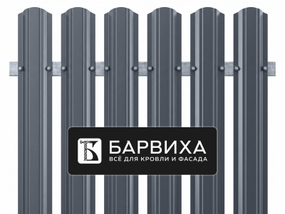 Штакетник ПРЕСТИЖ ПОЛУКРУГЛЫЙ RAL 1014 (Слоновая кость)